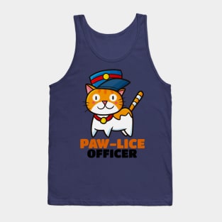 Paw-Lice Officer Tank Top